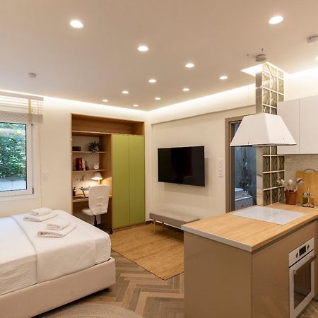 Studio Flat 21 At Evangelismos Metro Stn Афины Экстерьер фото
