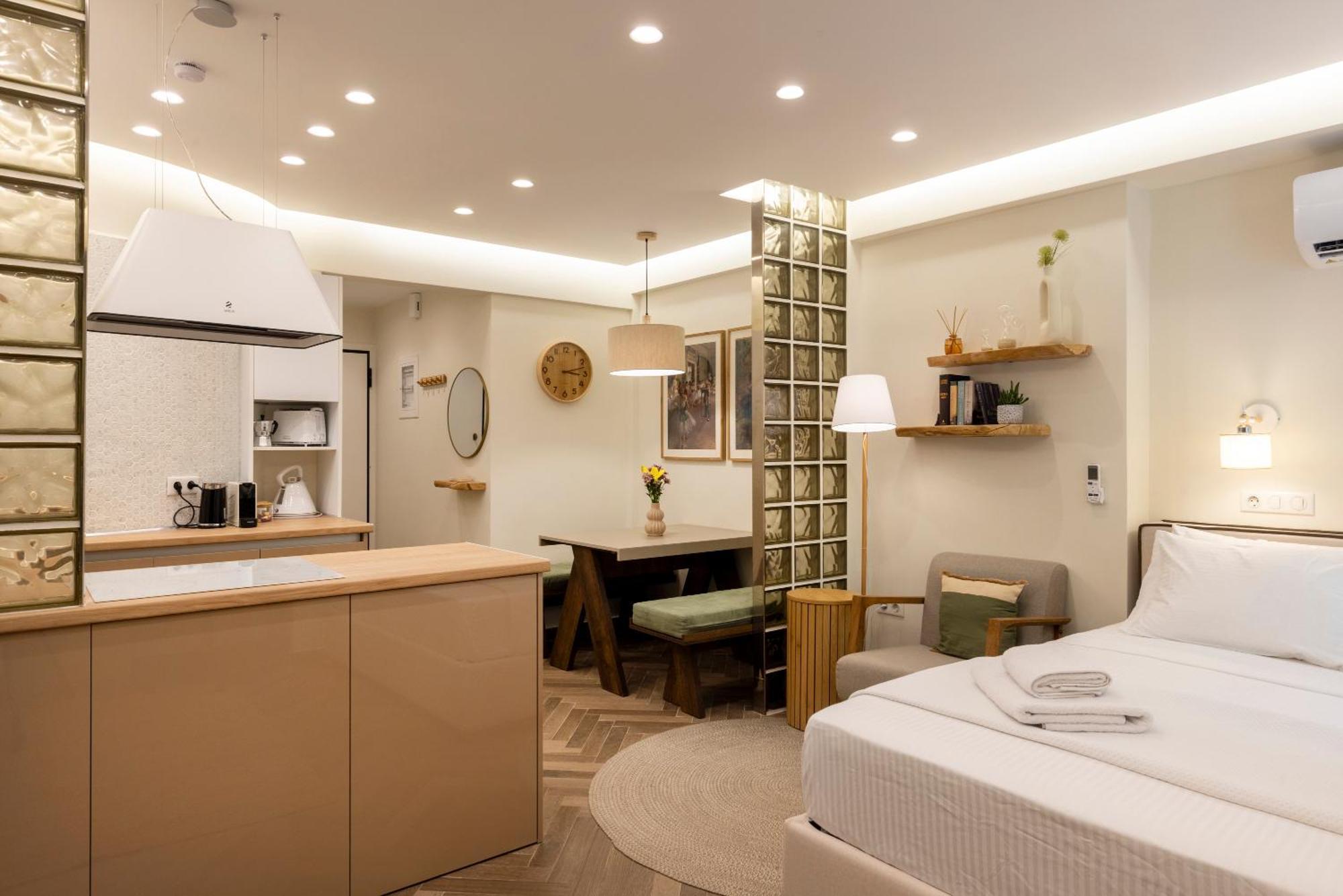 Studio Flat 21 At Evangelismos Metro Stn Афины Экстерьер фото